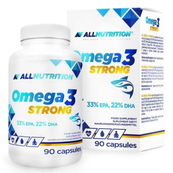 allnutrition omega 3 strong 90 kap wzrok
