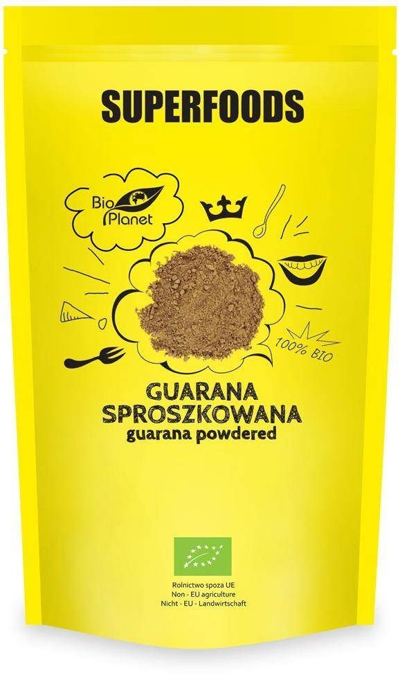 bioplanet superfoods guarana sproszkowana 150 g