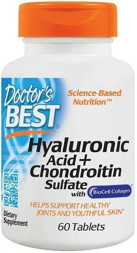 hyaluronic acid + chondroitin sulfate with biocell collagen (60 tabl.)