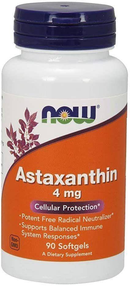 now - astaxanthin 4mg - 90 kaps