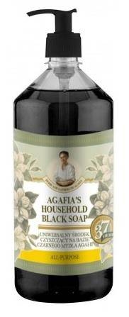 babuszka agafia − uniwersalny środek czyszczący na bazie czarnego mydła − 1000 ml