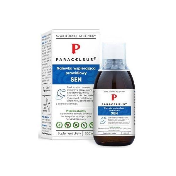 nalewka paracelsus - wspierająca prawidłowy sen (200 ml)