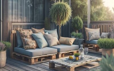 Meble ogrodowe z palet – jak zrobić własne unikalne i stylowe meble na taras?