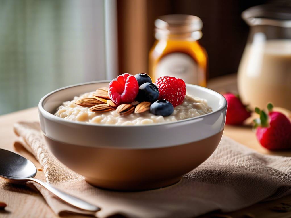 Idealne płatki owsiane górskie na mleku – przepis na pożywne śniadanie
